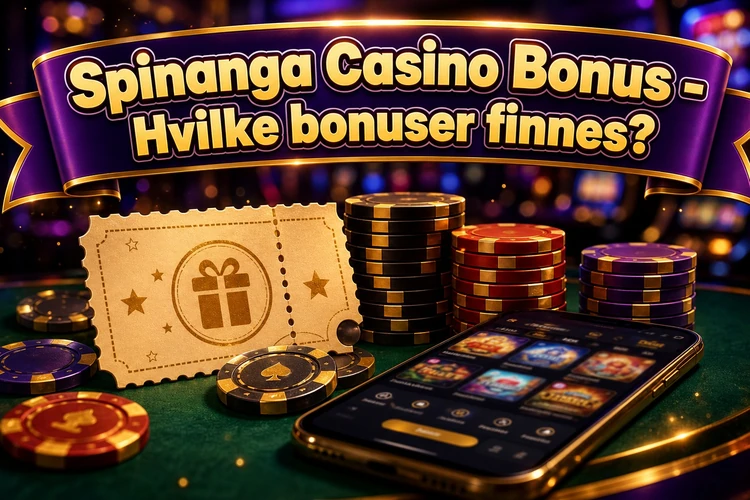 Spinanga Casino Bonus - Hvilke bonuser finnes?