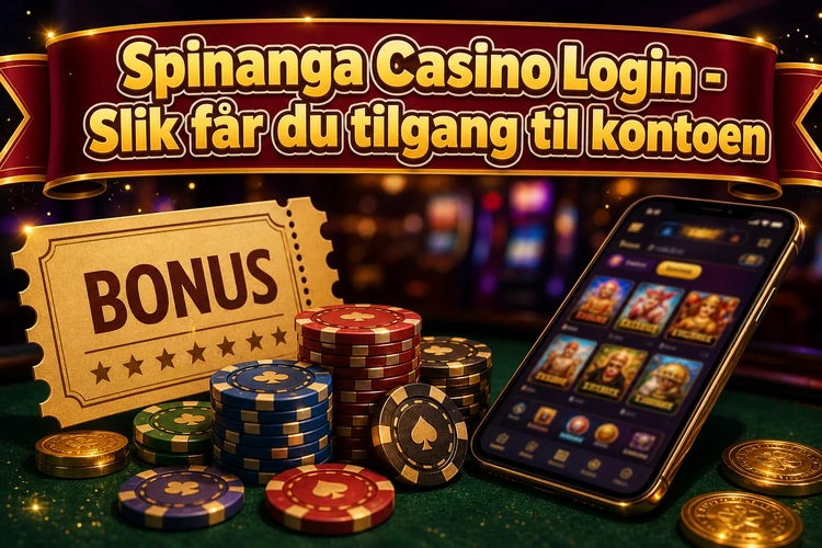Spinanga Casino Login - Slik får du tilgang til kontoen