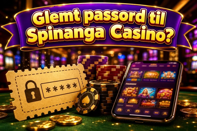 Glemt passord til Spinanga Casino?