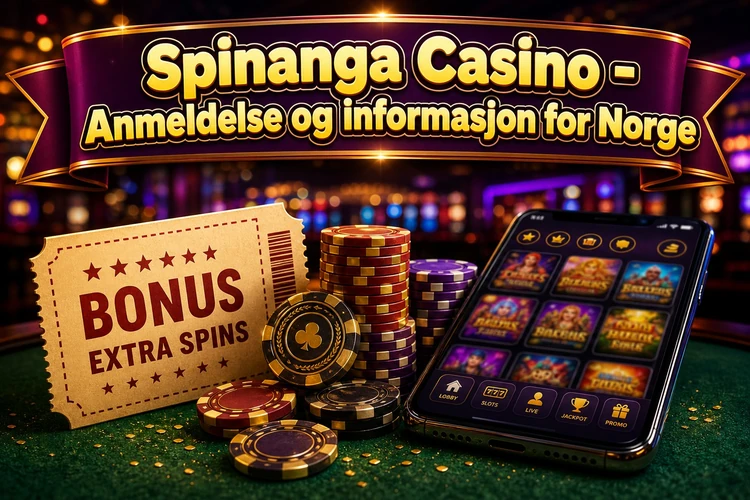 Spinanga Casino - Anmeldelse og informasjon for Norge